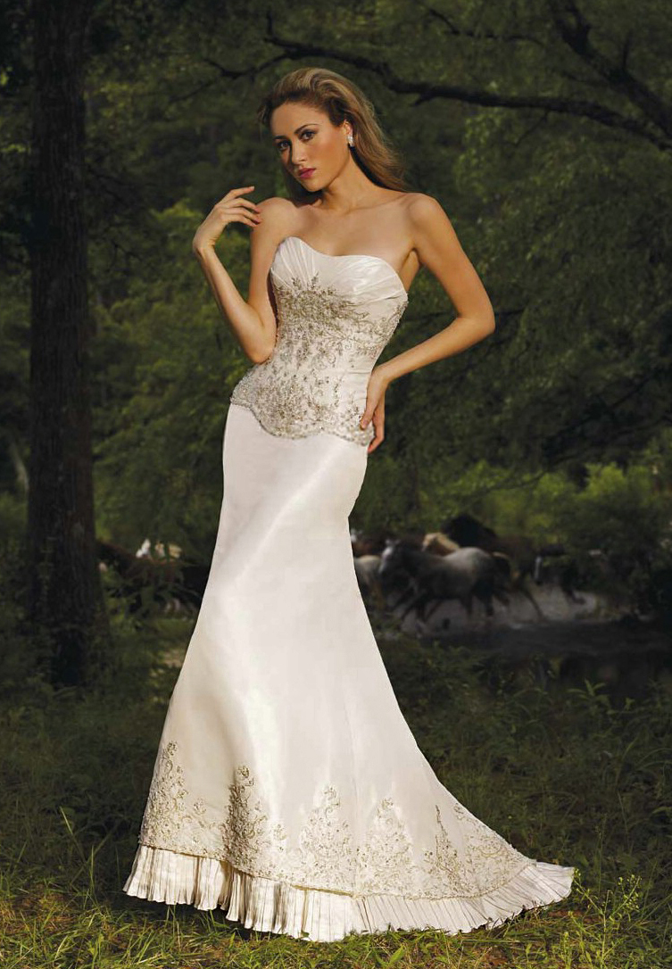 Orifashion HandmadeGraceful Traditional Wedding Dress AL149